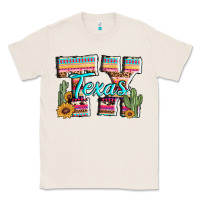 Natural texas tx aztec cactus leopard Classic Tee - AdoDesignShop