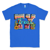 True Royal texas tx aztec cactus leopard Classic Tee - AdoDesignShop