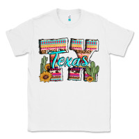 White texas tx aztec cactus leopard Classic Tee - AdoDesignShop