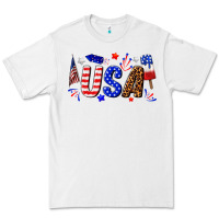 White usa 4th of july Premium Tee - texasbilliewilder