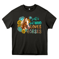 Asphalt western just a girl who loves horses Heavy Core Tee - texasbilliewilder