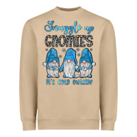 Mushroom snuggle up gnomies it's cold outside Heavyweight Sweatshirt - JahusDesignShop