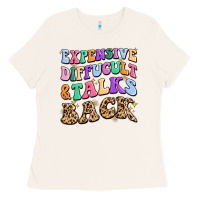 Bone expensive diffucult and talks back Ladies Tee - MaliasSmallBusiness