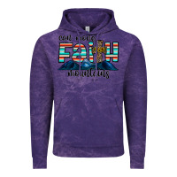 Cloud Purple can move faith mountains Vintage Hoodie - CowhideDigitalArt