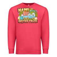 Cardinal Happy Easter truck Premium Sweatshirt - LillyAllenDesigns