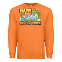 Carrot Happy Easter truck Premium Sweatshirt - LillyAllenDesigns