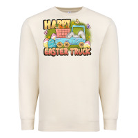 Sandshell Happy Easter truck Premium Sweatshirt - LillyAllenDesigns