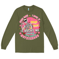 Army Green funny motherhood Long Sleeve Tee - JahusDesignShop