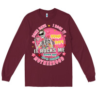 Burgundy funny motherhood Long Sleeve Tee - JahusDesignShop