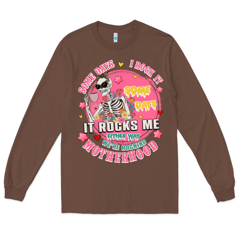 Funny Motherhood Long Sleeve Tee by JahusDesignShop | Teevron