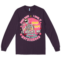 Plum funny motherhood Long Sleeve Tee - JahusDesignShop