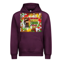 Mauve Wine juneteenth breaking every chain since 1865 Urban Hoodie - CowGirlArtShop