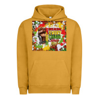 Pigment Peanut Butter juneteenth breaking every chain since 1865 Urban Hoodie - CowGirlArtShop