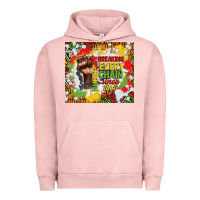 Pigment Salmon juneteenth breaking every chain since 1865 Urban Hoodie - CowGirlArtShop