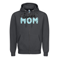 Smoke swim mom Zipper Hoodie - MaliasSmallBusiness