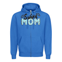 Swim Mom Zipper Hoodie | Teevron