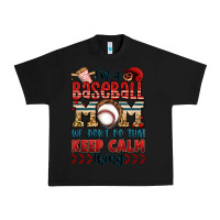 Black i'm a baseball mom we don't do that keep calm thin Urban Heavy Tee - Jasminsmagicworld