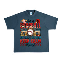 Midnight Navy i'm a baseball mom we don't do that keep calm thin Urban Heavy Tee - Jasminsmagicworld