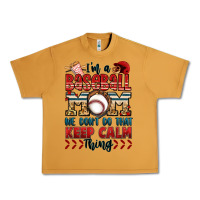 Peanut Butter i'm a baseball mom we don't do that keep calm thin Urban Heavy Tee - Jasminsmagicworld