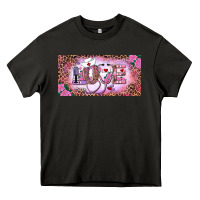 Asphalt Valentine's Day Nurse Love Heavy Core Tee - RanaPortraitStore