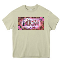Mossy Valentine's Day Nurse Love Heavy Core Tee - RanaPortraitStore