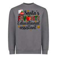 Storm santa's favorite educational assistant Heavyweight Sweatshirt - AdoDesignShop