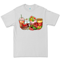 Dove Grey watermelon farm fresh coffee cups Premium Tee - Zillion Design Studio