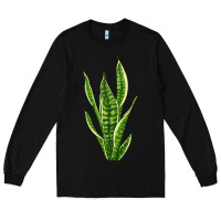 Black snake plant Long Sleeve Tee - LillyAllenDesigns