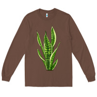 Chestnut snake plant Long Sleeve Tee - LillyAllenDesigns