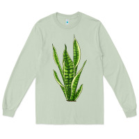 Matcha snake plant Long Sleeve Tee - LillyAllenDesigns