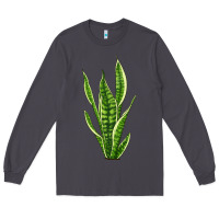 Smoke snake plant Long Sleeve Tee - LillyAllenDesigns