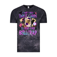 Cloud Black i don't need tarot cards to read your bullcrap Vintage Tee - BundleAndBundleShop