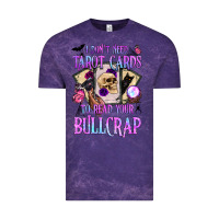 Cloud Purple i don't need tarot cards to read your bullcrap Vintage Tee - BundleAndBundleShop