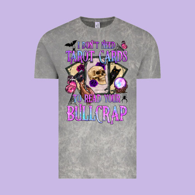 I Don't Need Tarot Cards To Read Your Bullcrap Vintage Tee Designed By Bundleandbundleshop