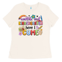 Bone watch out kindergarten here i come Ladies Tee - MaliasSmallBusiness