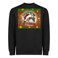 Black when you're dead inside but it's christmas Heavyweight Sweatshirt - Artiststas
