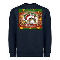 Navy when you're dead inside but it's christmas Heavyweight Sweatshirt - Artiststas