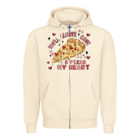 Sandshell you'll always have a pizza my heart Zipper Hoodie - MaliasSmallBusiness