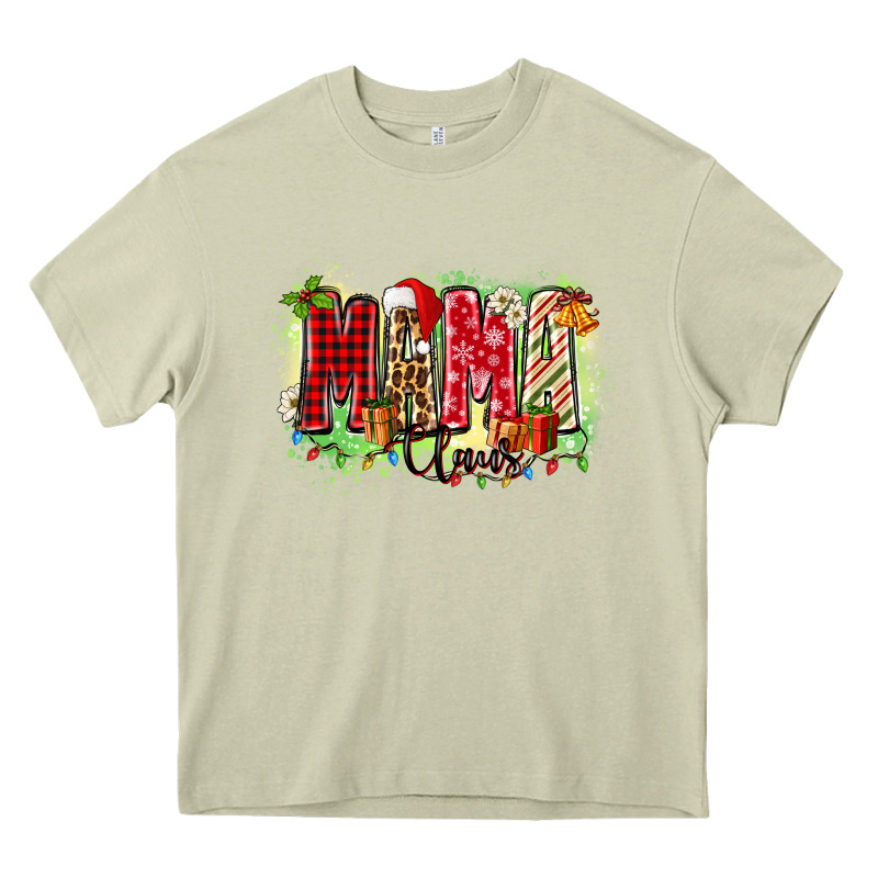 Mama Claus Heavy Core Tee by Zillion Design Studio | Teevron