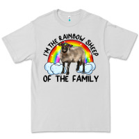 Dove Grey i'm the rainbow sheep of the family suffolk sheep black face sheep Premium Tee - RanaPortraitStore