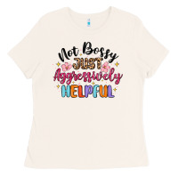 Bone not bossy just aggressively helpful Ladies Tee - MaliasSmallBusiness