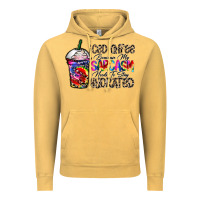 Vintage Mustard coffee because my sarcasm needs to stay png Vintage Hoodie - CowhideDigitalArt