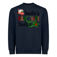 Navy santa's favorite doctor Heavyweight Sweatshirt - AdoDesignShop