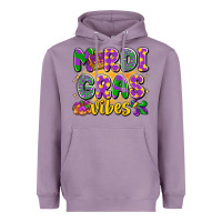 Lavender mardi gras vibes Heavyweight Hoodie - LillyAllenDesigns