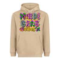 Mushroom mardi gras vibes Heavyweight Hoodie - LillyAllenDesigns