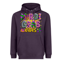 Plum mardi gras vibes Heavyweight Hoodie - LillyAllenDesigns