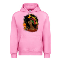 Fuchsia Pink juneteenth freedom 1865 Urban Hoodie - CowGirlArtShop