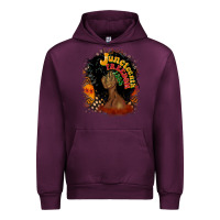 Mauve Wine juneteenth freedom 1865 Urban Hoodie - CowGirlArtShop