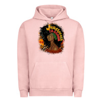 Pigment Salmon juneteenth freedom 1865 Urban Hoodie - CowGirlArtShop