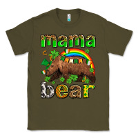 Army Green st patricks mama  bear Classic Tee - AdoDesignShop